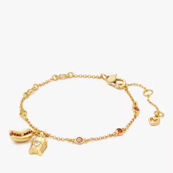 $98 Kate Spade What A Snack Line Bracelet - Picture 1 of 6